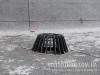 Монтаж кровельной воронки HL64.1H